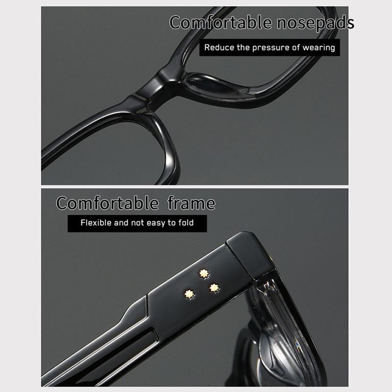 New Classic Square Reading Glasses Spectacles Frame Men Presbyopia Eyeglasses Women Eyewear Diopters +0.5+0.75+1.25+1.75