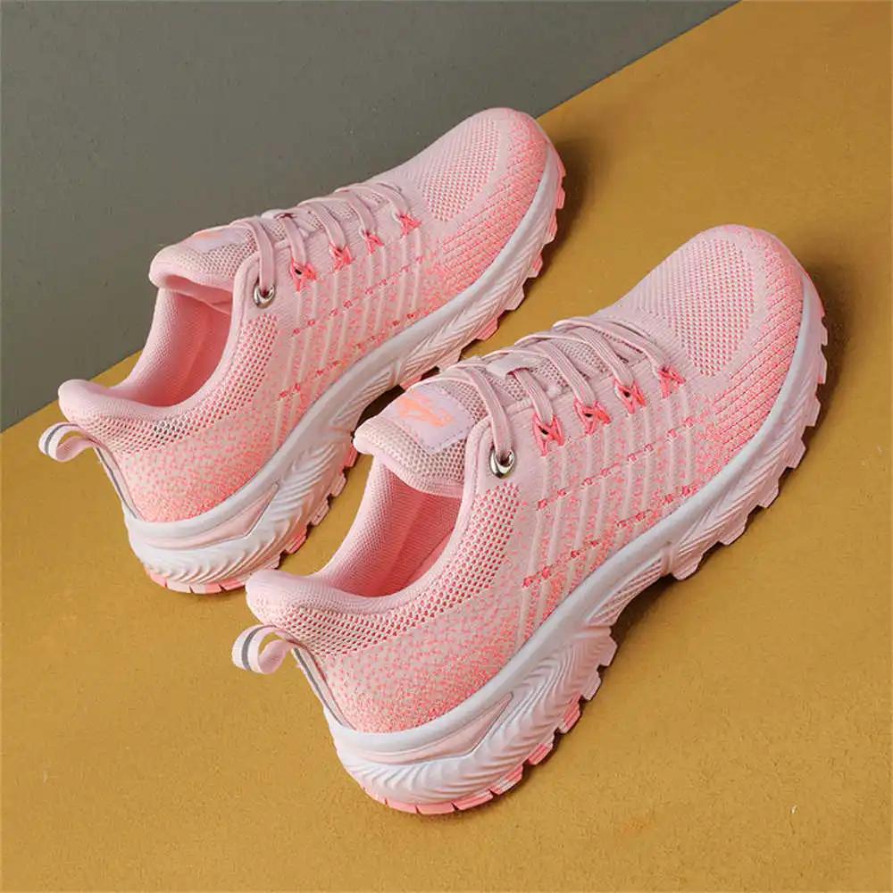 Fashion Non-slip Sole 40-44 Red Boots For Woman Casual Sporty Shoes Woman Funny Sneakers Sport Boti Besket Trending Products Upper