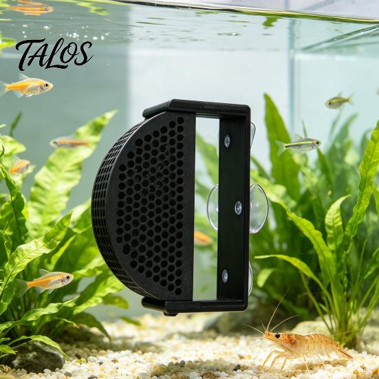 Fish Tank Noise Reduction Tool Aquarium Filter Baffle with Suction Cups, Water Flow Controller, Hang-on Shrimp Reducer Accessory, Calmer for