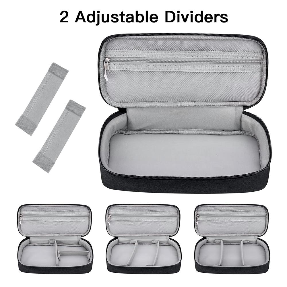 Data Cable Storage Bag, Travel Cable Sorting Bag,Electronic Accessories,Equipment Suitcase,Waterproof Cable Portable Storage Bag