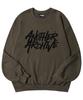 ANOTHER ARCHIVE Graffiti Oversized Sweatshirt_Navy