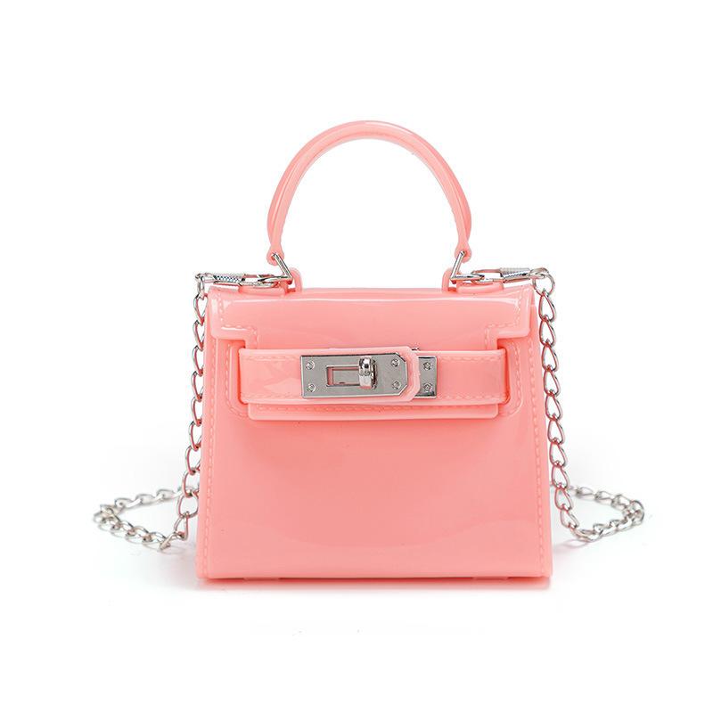Guangzhou women's bag new trend fashion jelly bag hand candy shoulder messenger women's bag