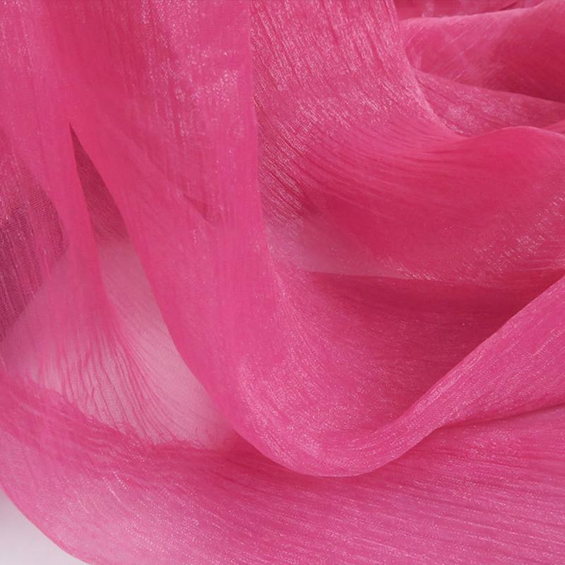 30D Silky Crepe Chiffon Fabric Thin Transparent Shimmer Sheer Hanfu Organza Fabric For Diy Sweing Ancient Hanfu Dress Costume