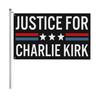 RIP Charlie Kirk Flag A True Patriotic Commemorative Flag 3×5FT Outdoor Double Sided Banner for Garden Patio Balcony Fence Decor