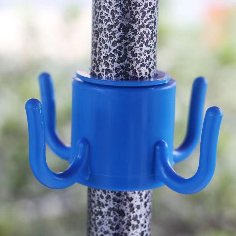 Outdoor Beach Umbrella Hooks Hanger Space-saving Useful Sun Umbrella Storage Holder Wear-resistant Versatile Four-corner Hook