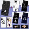Cartoon Middle Finger For Samsung Galaxy M12 M13 M14 M15 M35 M55 M34 M54 M33 M53 M21 M31 M11 M32 M52 M06 M16 Case