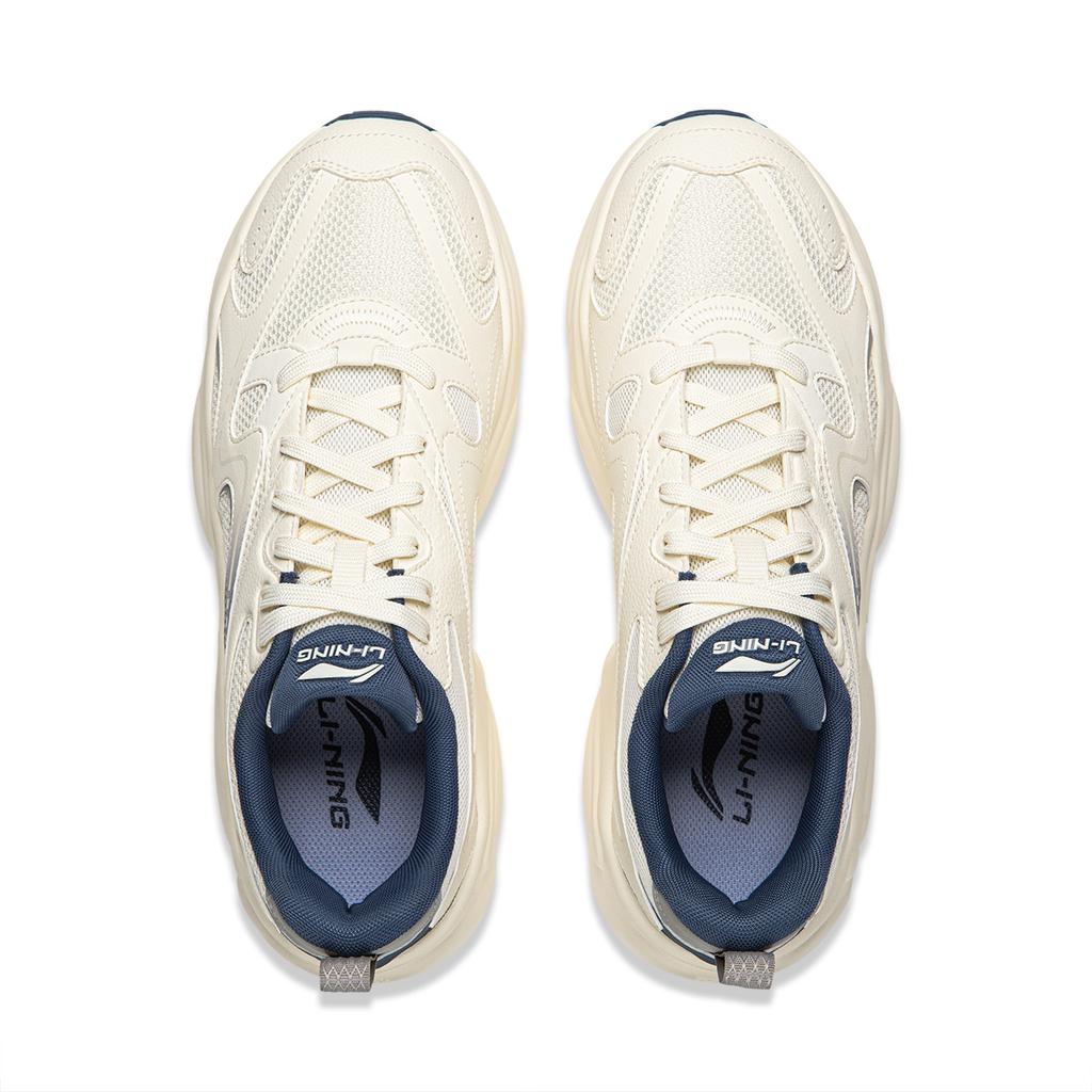 Li Ning Milk Coconut Low top Casual Shoes Men's Ecru AGCW115-5