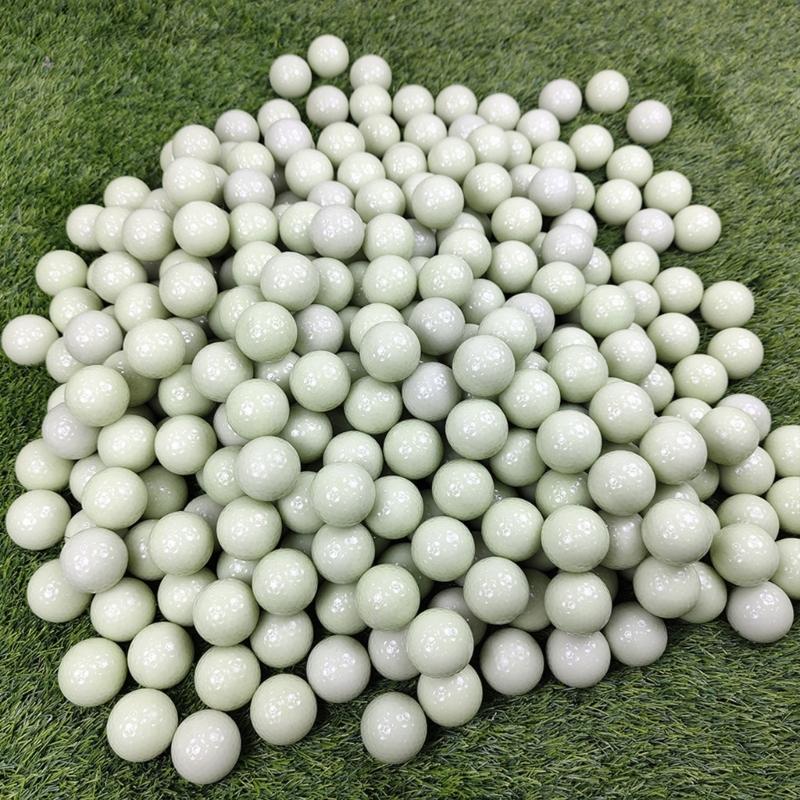 3/5Pcs Reusable Fluorescent Golf Balls Bright Night Luminously Golf Balls Portable Glow Golf Balls for Training Hitting