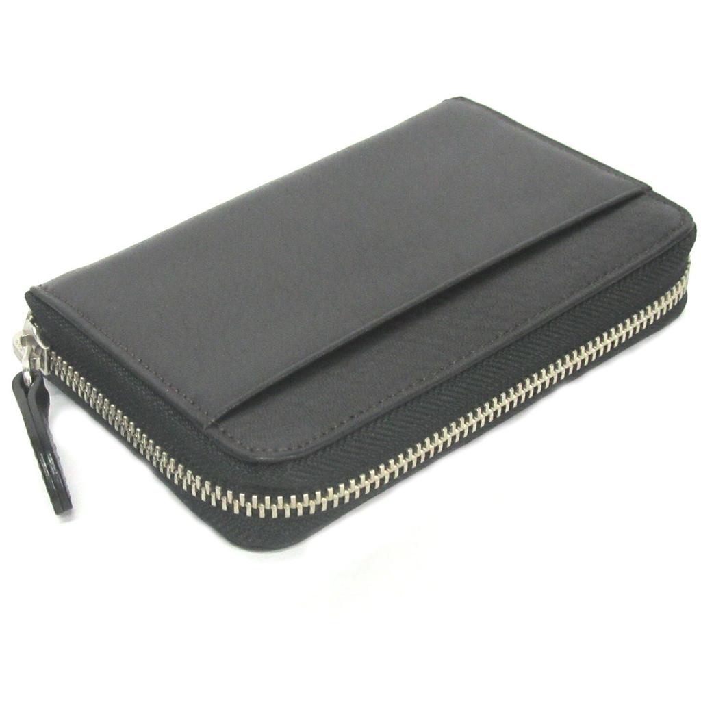 Lugard zipper round wallet 5190 [Luggard G3] Three-way medium-sized (black)