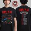Simple Plan The Bigger Than You Think Tour 2026 Datoer T-skjorte med trykk på begge sider