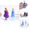 Enchanting 5pcs Snow Queen Anna Elsa Frozen 2 Olaf Sven Kristoff Action Figures Set
