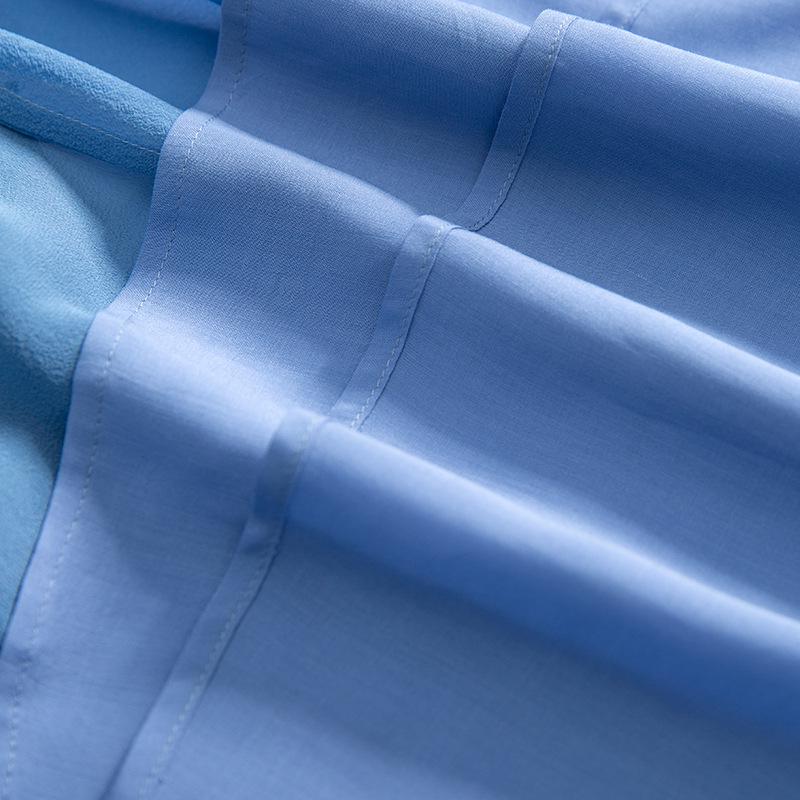 Women's Summer Vacation Style Mulberry Silk Long Tank Dress - Solid Color Design