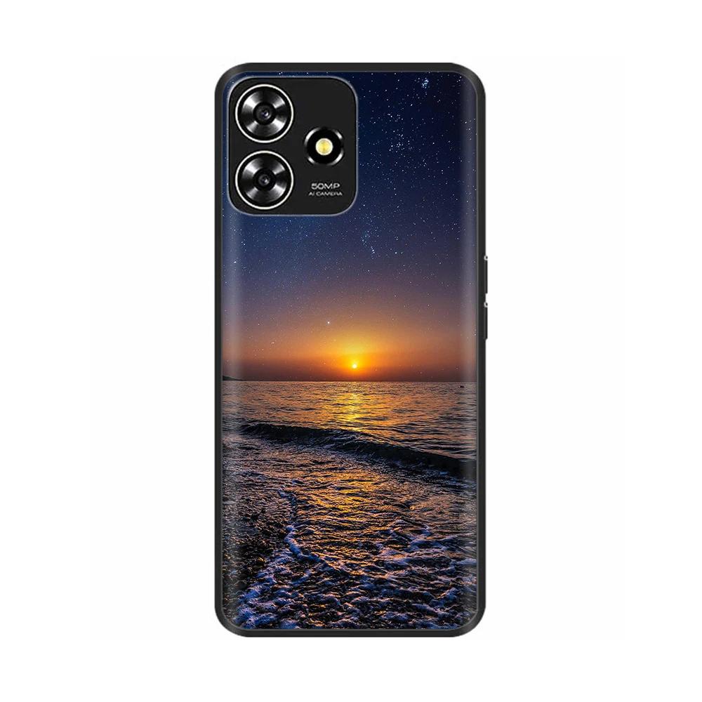 Für ZTE Blade V50 Smart Case Schutzhülle Für ZTE V50 Design 4G Cartoon Bemalt Weiches TPU Funda Für ZTE Axon 50 Lite Hülle