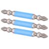 5PCS 65MM Magnetic Double Head Screwdriver Bits Electric Cross Screw Driver Head