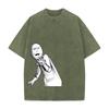 Saitama One Punch Man Funny Graphic T Shirt Men Women Cotton Tshirts Vintage Washed Tee Harajuku Male Casual Oversized T-shirt