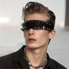 Punk Rivets Sunglasses Lightweight PC Studs Party Dance Eyewear For Outdoor Sports And Street Fashion