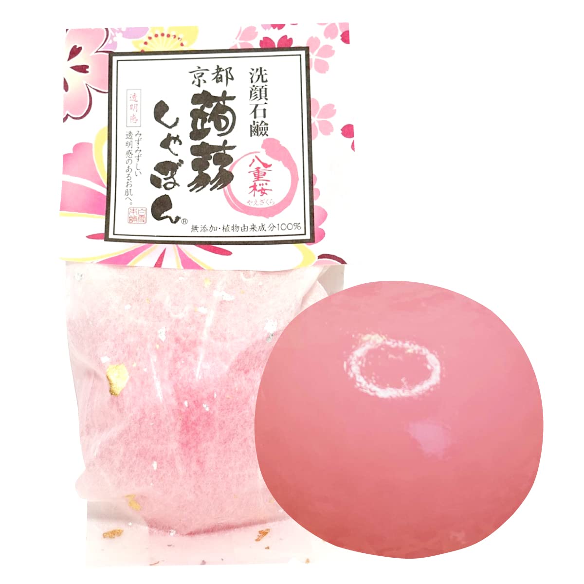 

Konnyaku Shabon Kyoto Konnyaku Shabon Yaezakura Facial Soap with Ceramide For Dry and Sensitive Skin (80g) [Renewed Scent]