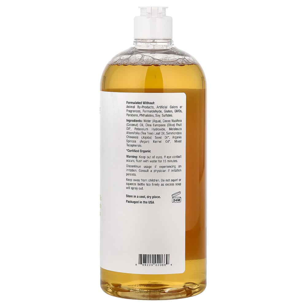 Mild By Nature Unscented Castile Soap, 1005ml (34 fl oz)