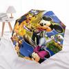 1pc Mickey Mouse & Friends Christmas Holiday Automatic Opening and Closing Umbrella - Small Umbrella Suitable for Various Occasions, Portabl