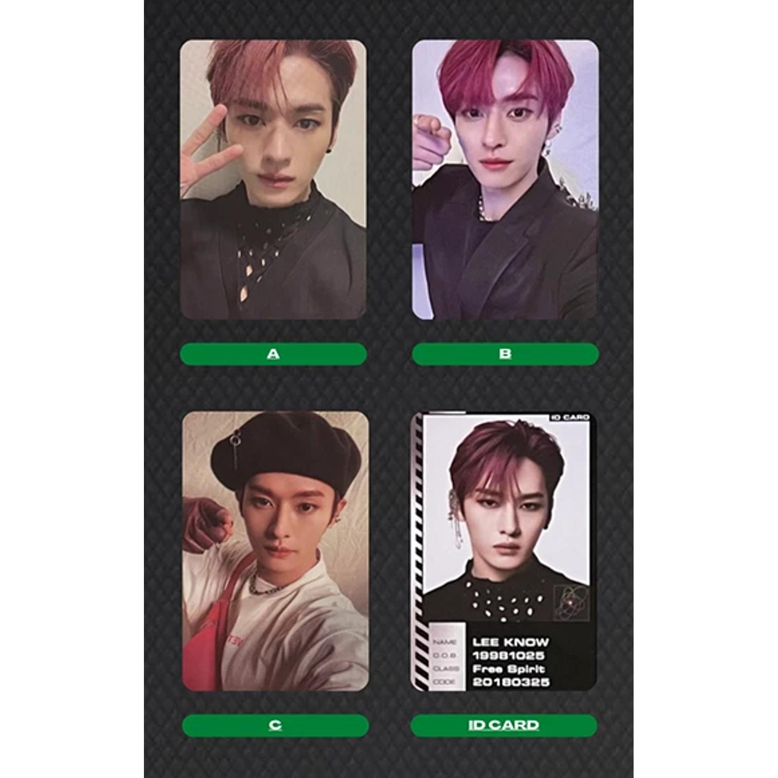 Stray Kids ODDINARY ALBUM FOTO KARTE OFFIZIELL LK / B black