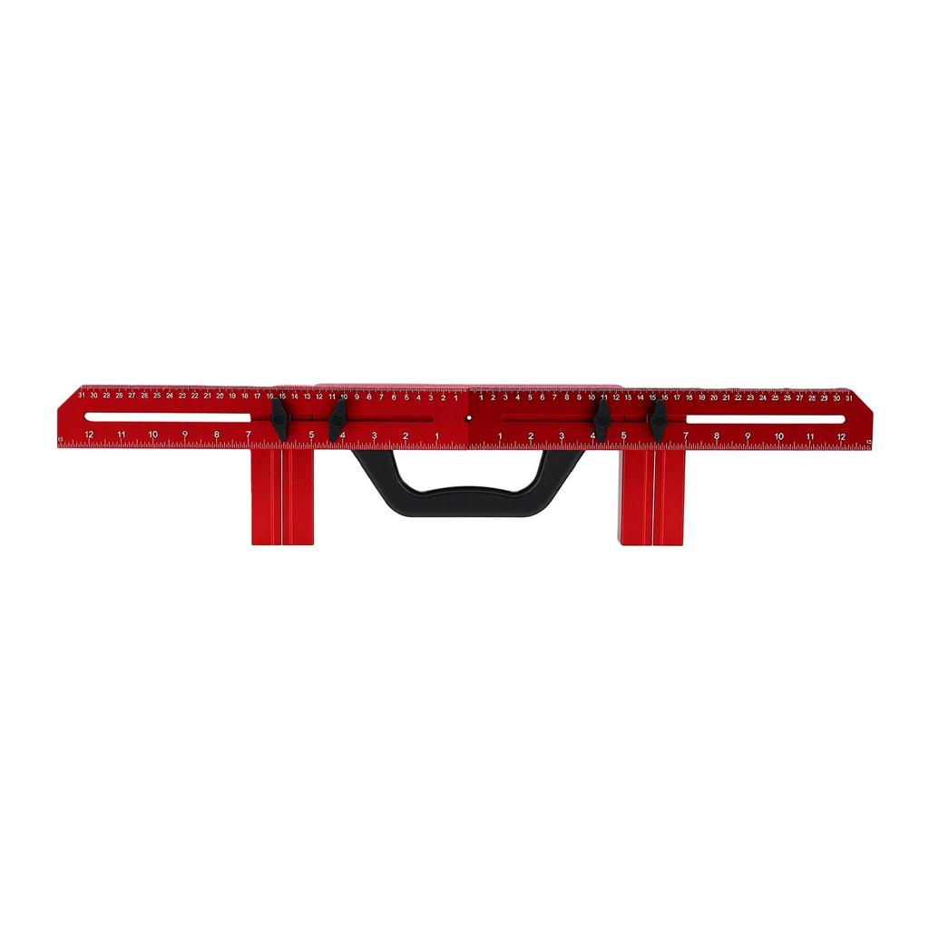 Wood Board Framing Jig 12 30 Inch Adjustable Aluminum Alloy Center Stud Layout Tool for Cabinet Installation