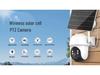 ICSEE Solar-Powered 4MP Wireless HD Night Vision Home Surveillance Camera
