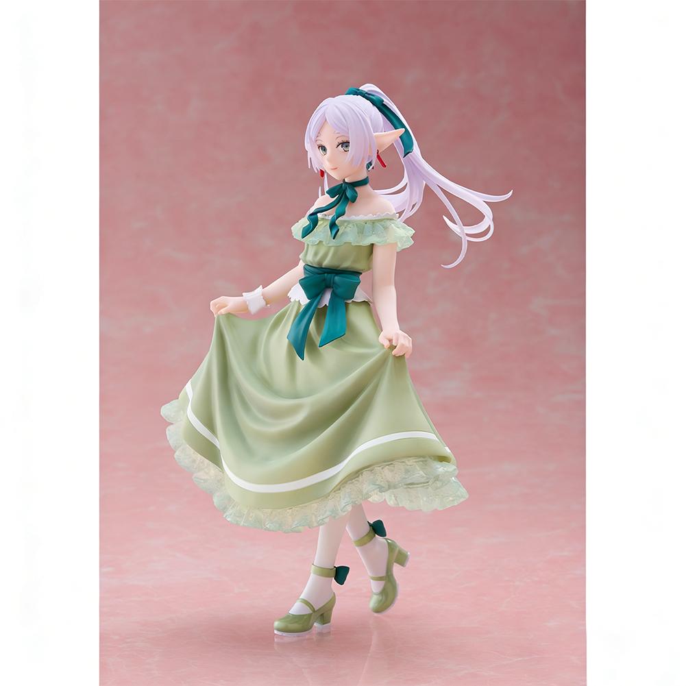 19CM Anime Frieren Figur Grünes Kleid Frieren Actionfigur PVC Frieren Modell Schreibtisch Sammlermodell Spielzeug Kinder Weihnachtsgeschenke