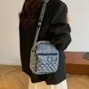 Denim Bag Women's Shoulder Bag Student Commuter Crossbody Bag
