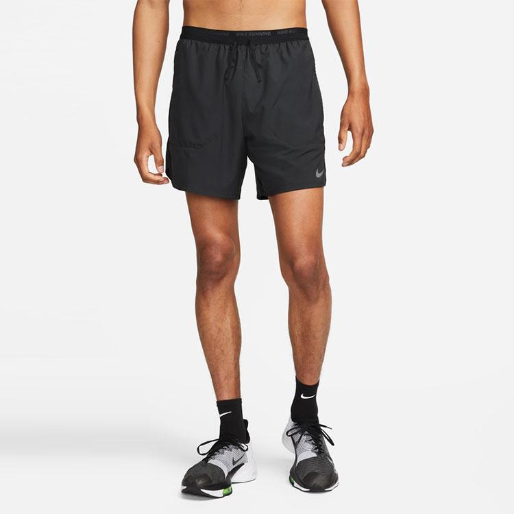 Nike Dri-Fit Breathable Quick-Dry Running Training Casual Shorts Men Bottoms Black DM4760-010