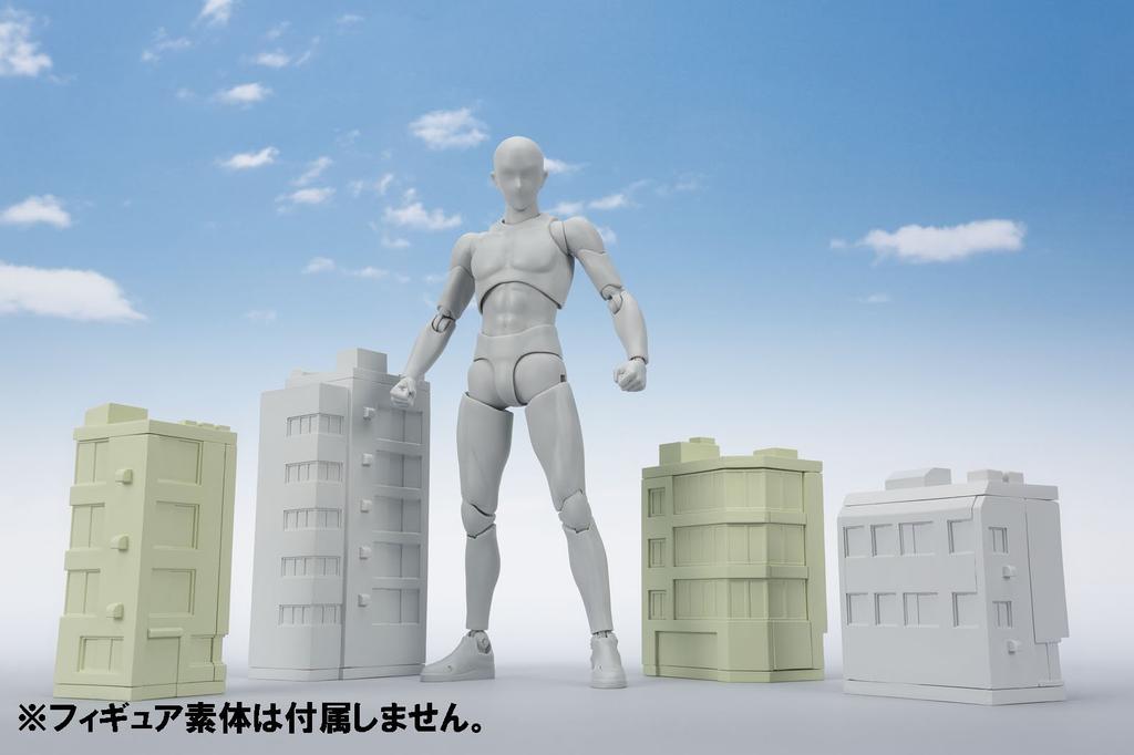 TAMASHII NATIONS Tamashii OPTION ACT BUILDING ABS Finished Figure Non-scale