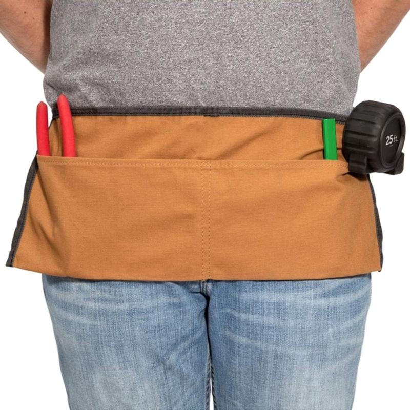 Tool Belt Pockets Tool Belts for Men Adjustable Tool Pouch Belt for Electrician Carpenter Work Apron Utility Belt