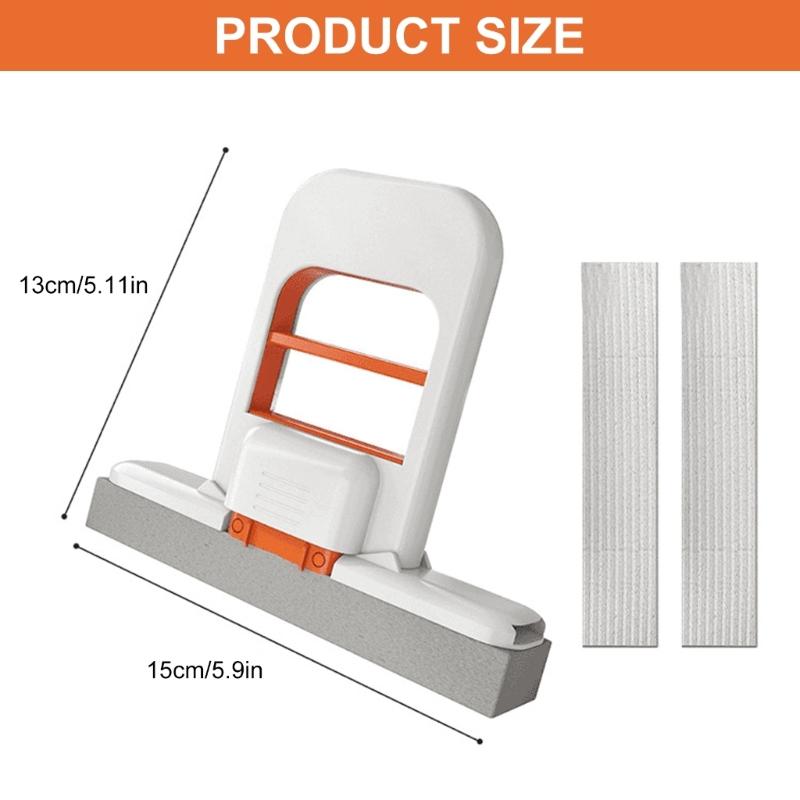 Lightweight Portable Mini Mop Sponge Mop for Kitchen Bathroom Living Room Car Cleaning Ceramic Drill Floor Clean