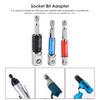 3PcsSet Hex Drill Bit Socket Adapter Drive Electric Impact Driver 14in 38in 12inType C