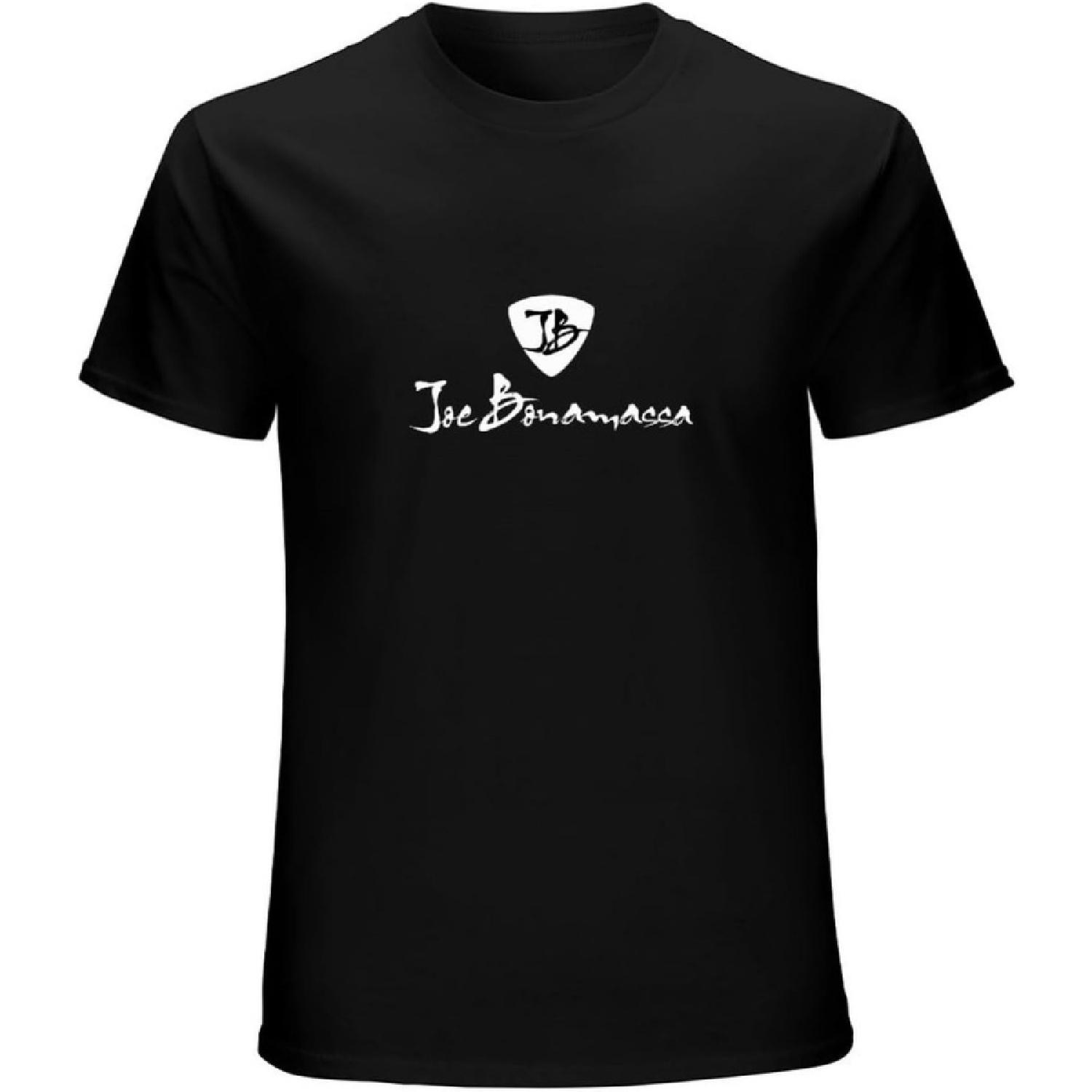 ZHONGWO Vintage Joe Bonamassa Mens T-Shirt Rock Seniman Gitar Jb Logo Tee XXXXXL разноцветный