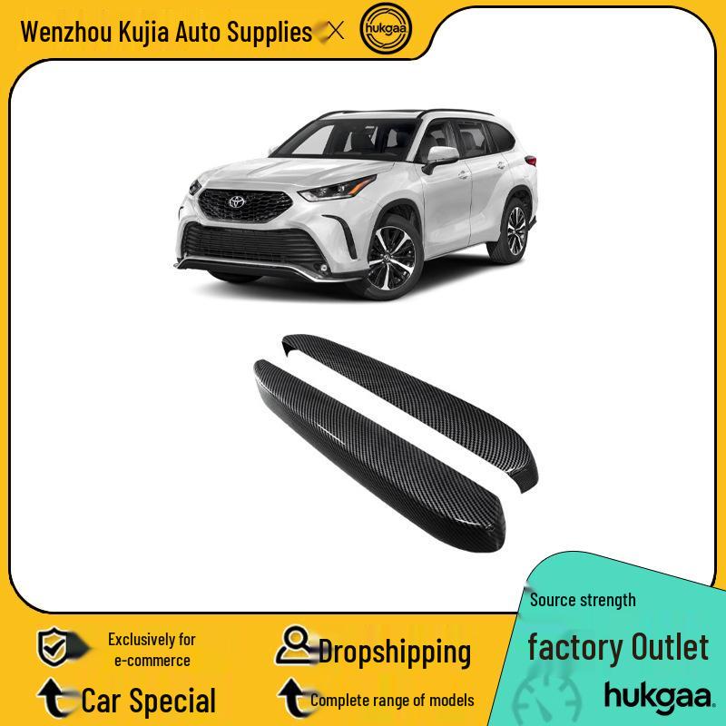 2022 Toyota Highlander Carbon Fiber Interior Gear Shift and Rear Air Vent Console Trim
