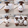 Plush Cute Cartoon Guitar Pendant With Long Fur And Pp Cotton For Gift Girls