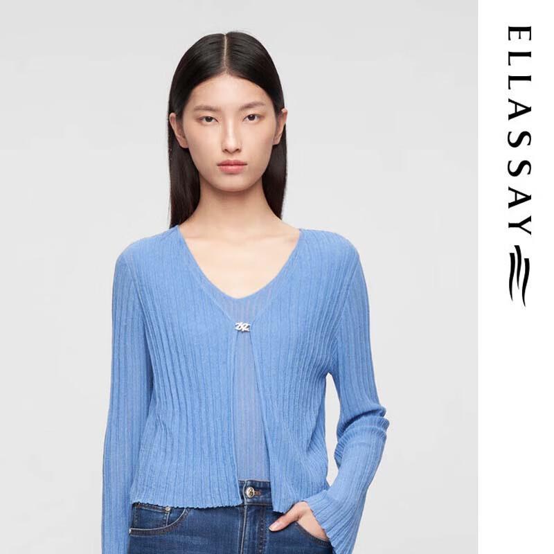 Женский вязаный свитер ELLASSAY с имитацией двойки XS
