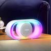 With RGB Lighting Wireless Sound Box Magnetic Portable Subwoofer  Travel Outdoor