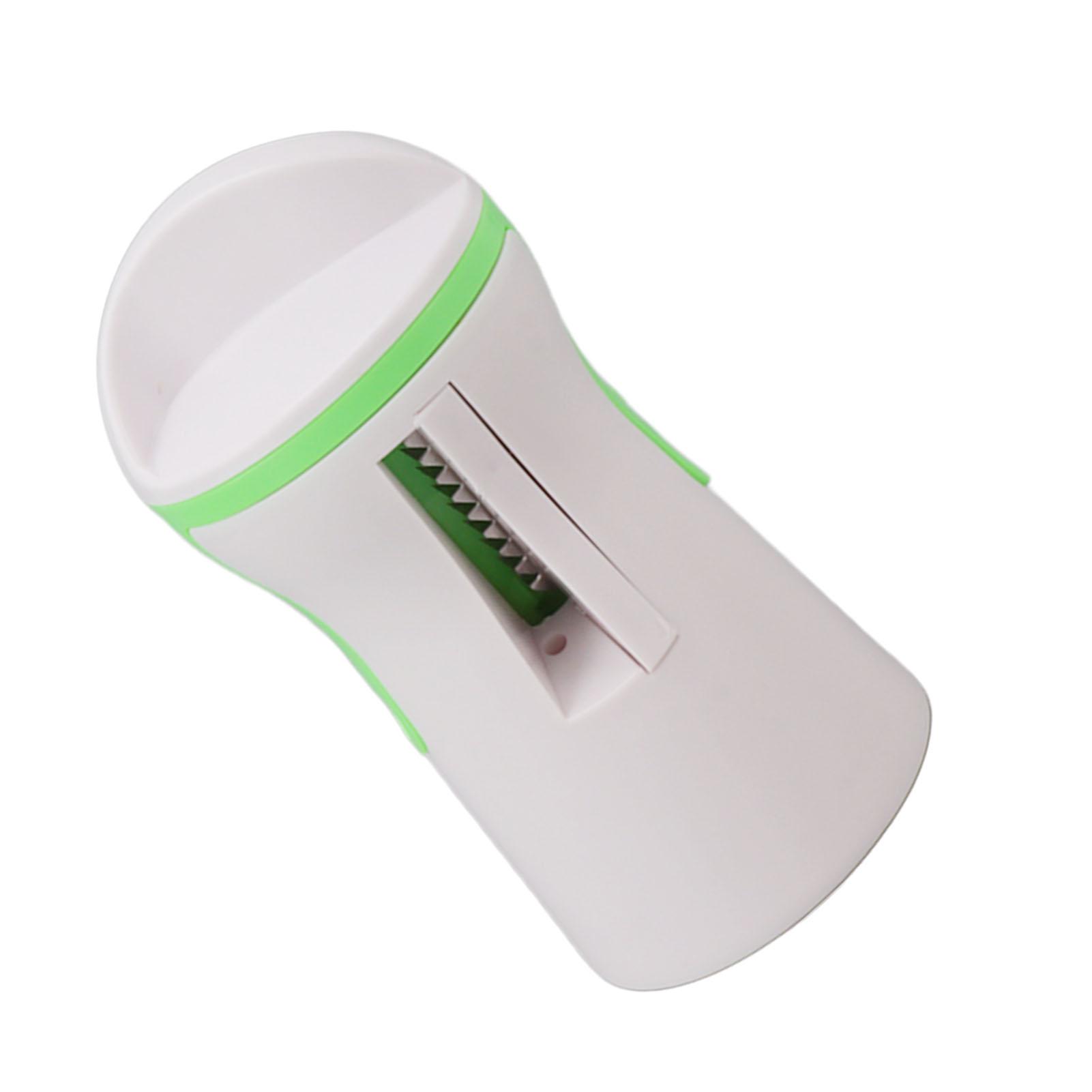 TOPINCN Spiraleur de Légumes Portable, Coupe-légumes Végétarien pour la Cuisine, Récipient Amovible, Convient pour Courgettes, Courges, Concombres