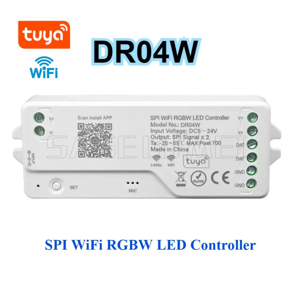 LED-Controller LM091/DR03W/DR04W Lichtmodulator Funktioniert mit Alexa Steuerung WS2811 WS2812B WS2813 WS2815 RGB LED-Streifen Tuya 2.4G