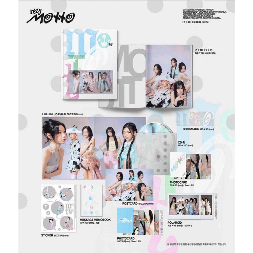 ITZY Album - Motto (LIVRE PHOTO Ver.)