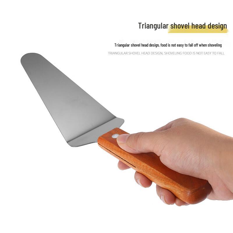 Abay Stainless Steel Wood Handle Spatula Set
