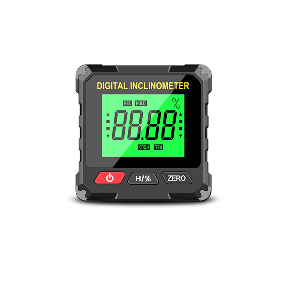 

Карманный цифровой транспортир инклинометр профессиональный дисплей угломер 360 градусов USB магнитный электронный лазерный уровень линейка