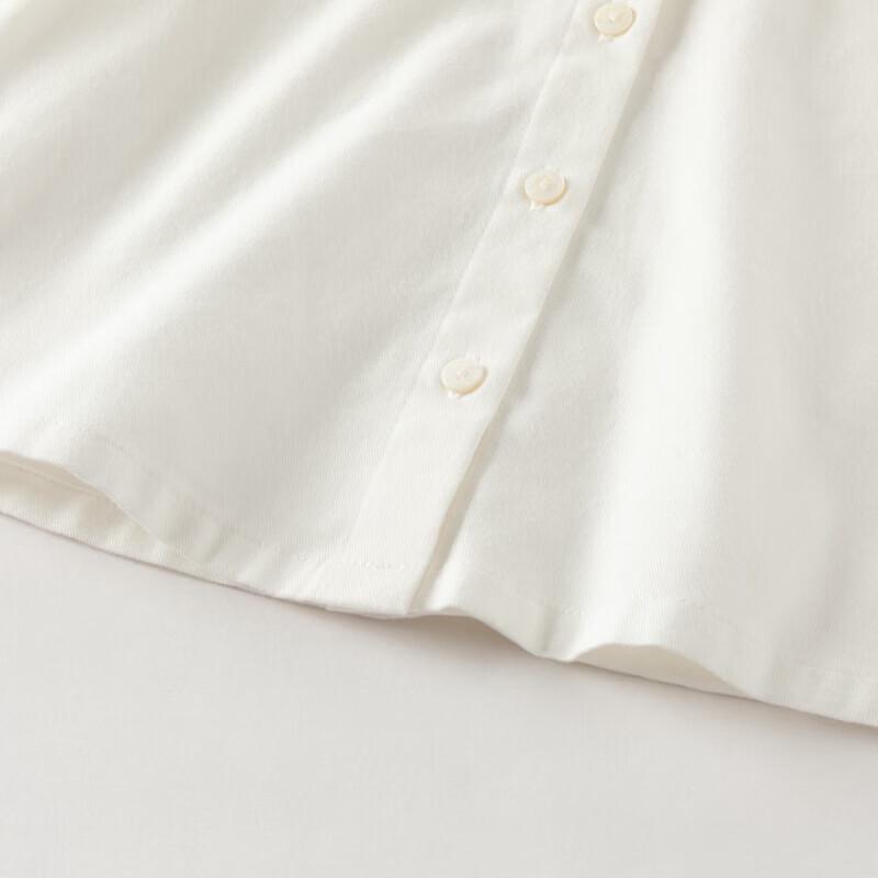 DAVE&BELLA Girls' Floral Print Cotton Shirt