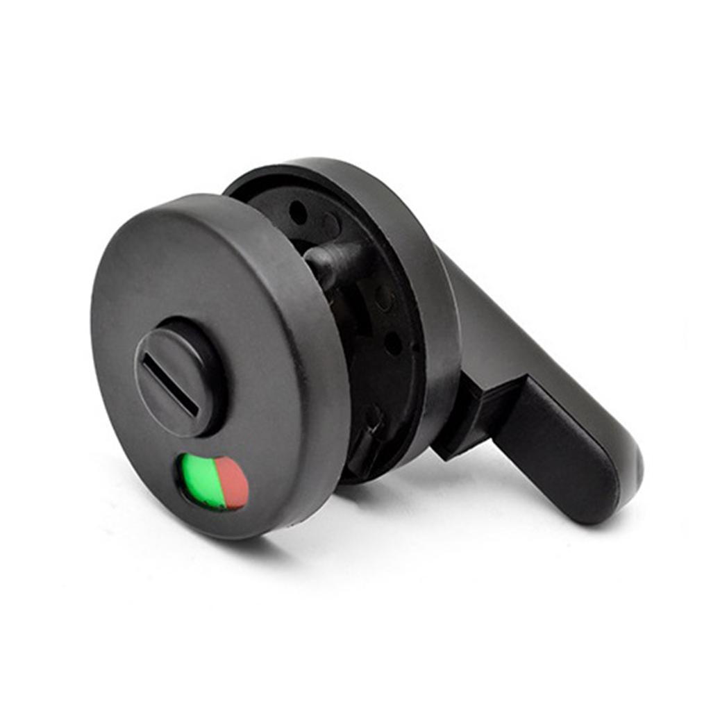 Rostfreier Kunststoff Glatter Indikator Türschloss mit Drehknopf Einkaufszentrum Flughafen Beschläge Hotel Toilette Station