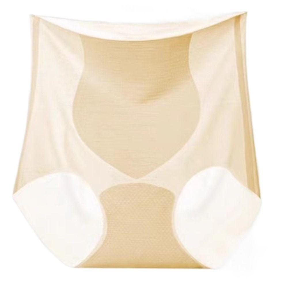 Ultra Thin High Waist Panties Traceless See Through Seamless Lingerie  Summer