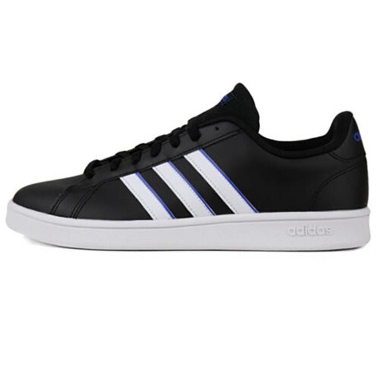 adidas neo Grand Court Base  Black White  Men s EG5942 EU 36⅔