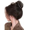 Scrunchie Fake Hair Bun Bird Nest Shaped Ponytail Hair Rings Clips  Women