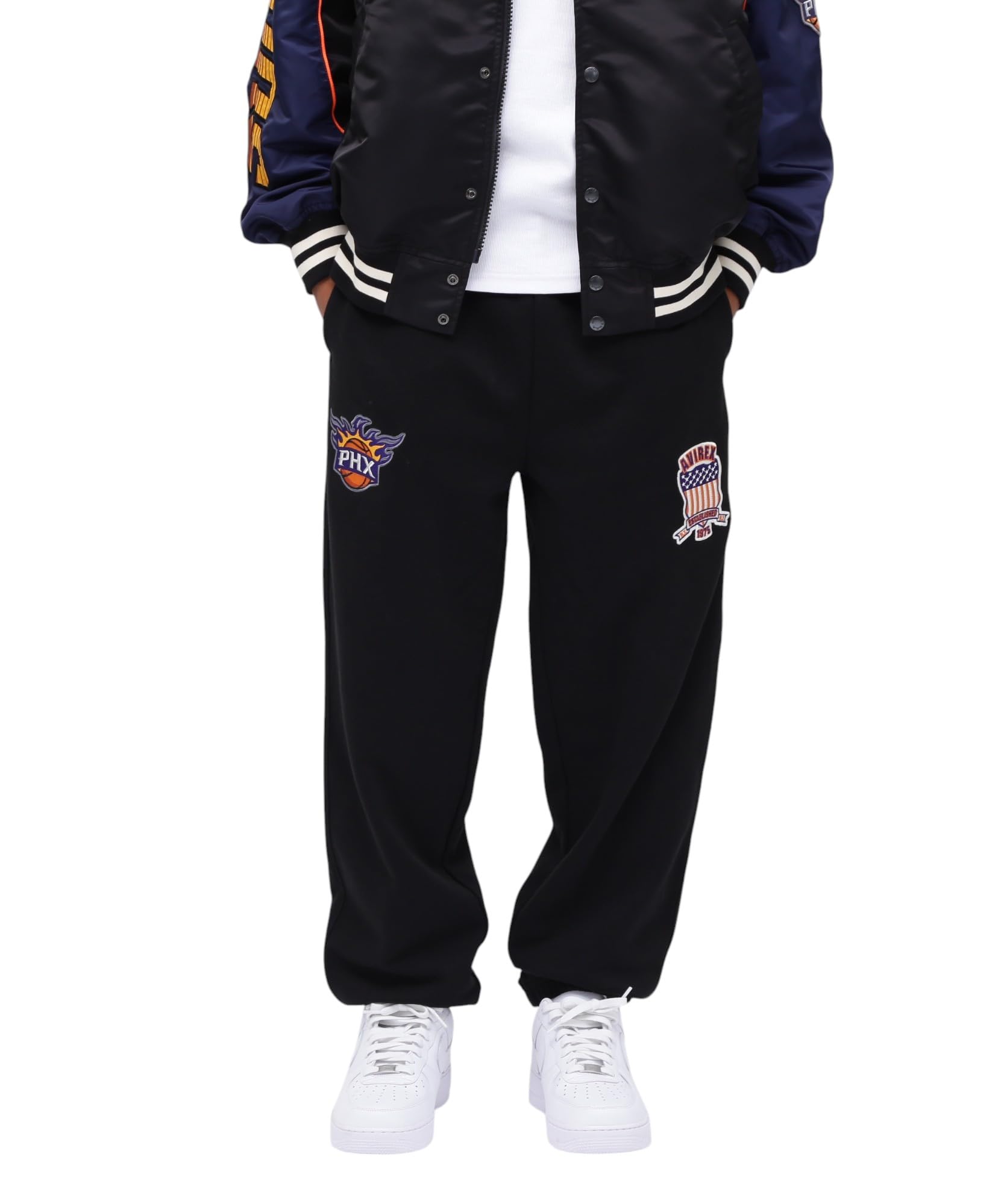 

AVIREX Спортивные штаны NBA, мужские, M, 120, темно-синие, 783-5110023