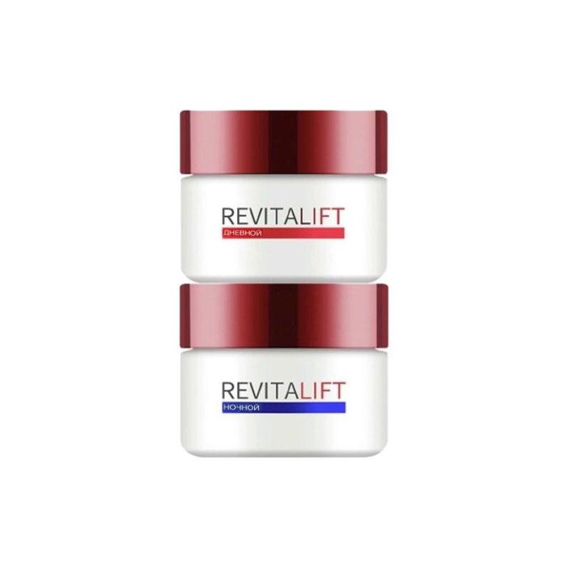 Loreal Paris Skin Care Moisturizing Rejuvenating Anti-Wrinkle Day and Night Cream Set - Rejuvenating Anti-Wrinkle Day Cream 50ml Night Cream 50ml Set